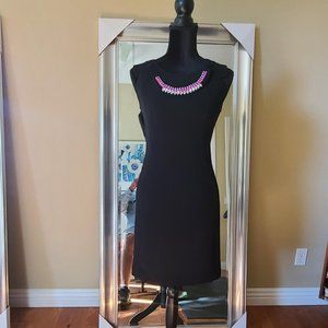 Maginn Knee Length Black Dress